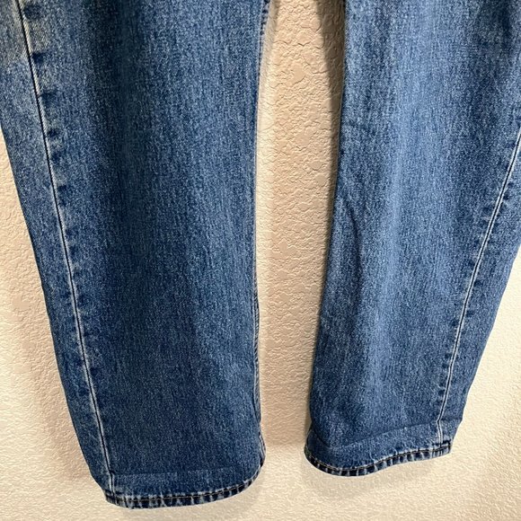 Levis 505 Straight Leg Medium Wash Jeans Mens Size 40X30 - Picture 3 of 11